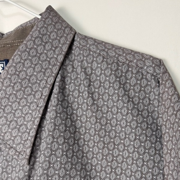 Panhandle Slim Western Pearl Snap Shirt Long Sleeve Men’s XXL Geometric Cowboy - Picture 11 of 13